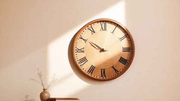 5 horloges murales discrètes pour une décoration paisible