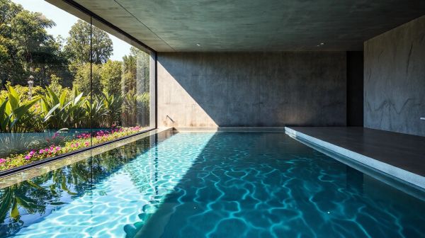 Les atouts de la piscine en béton : design et longévité inégalés